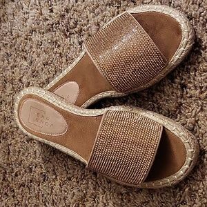 Shu Shop sandals, new!